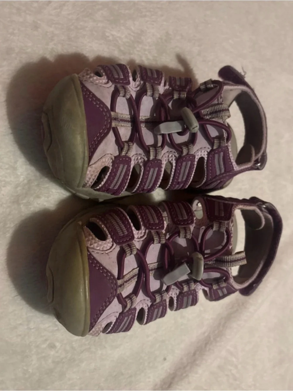Kids Purple Sport Sandals - Khombu